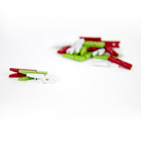 Mini Clothespins - Christmas (25 pieces)