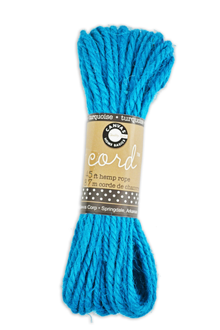 Cord - Rope Hank Turquoise 45'