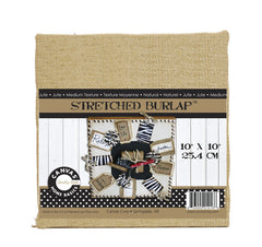 Stretched Burlap - 10 x 10