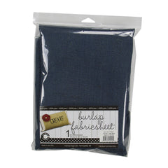 Burlap Fabric - 30"x36" - Dark Blue