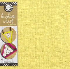 12x12 Burlap Sheet - Wheat
