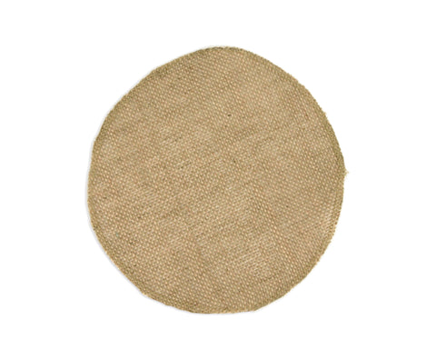 Burlap Round (small floral wrap) - 8"