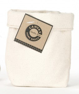 Saggy Baggy - Fabric Basket - Natural Canvas (available in 3 sizes)