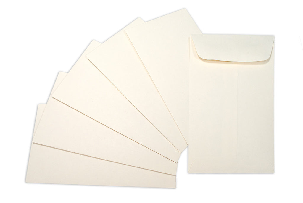 Coin Envelope - Ivory - 4 3 1/8"x5 1/2"(6)