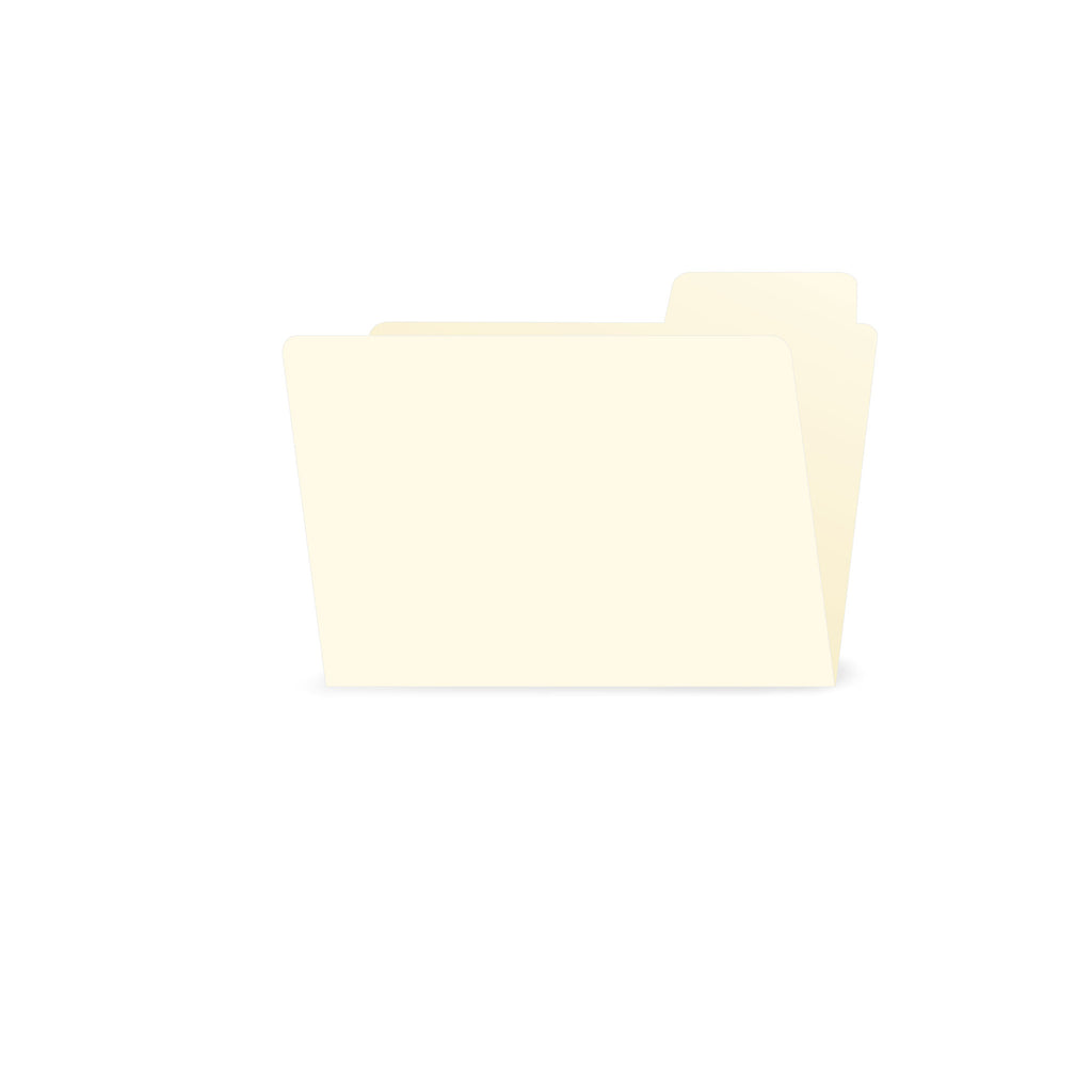 ATC Small File Folder Ivory (6 pieces)