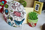 Fabric Panel - The Watering Can Garden Fabric