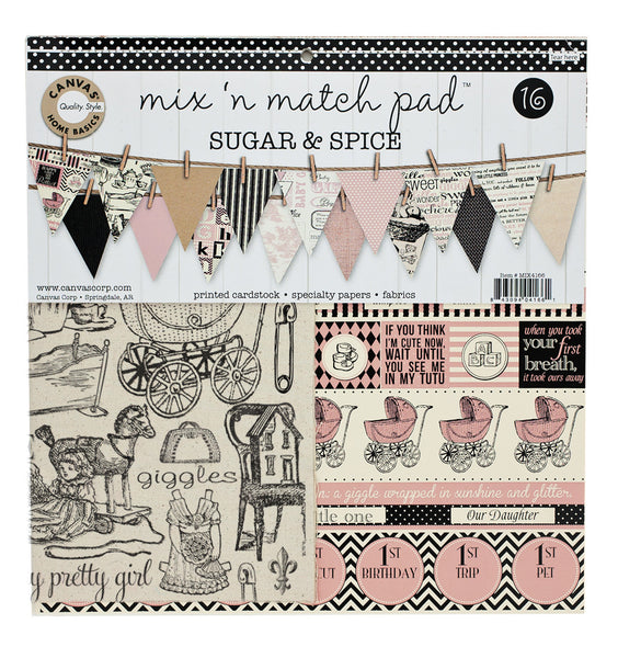 Mix & Match Pad - Sugar & Spice – 1320LLC
