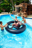 Inflatable Bull Ride-On Pool Toy