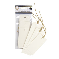 Tall Tags & Ties - Ivory (9)